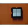 DOBLE INTERRUPTOR 60-60 PLASTIMETAL