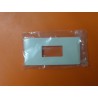 placa rectangular blanco 131