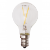 Bombilla 4w 2700k Led Filamento Esferica Clara E14 400lm 45x65