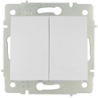 Doble conmutador / Interruptor. Embornamiento rápido ERP12QC