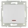 Conmutador / Interruptor luminoso. Embornamiento rápido ERP02ILQC