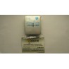 TECLA INTERRUPTOR-CONMUTADOR CRUZAMIENTO CON VISOR SERIE ARCO PLATA