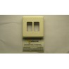 PLACA 2 ELEMENTOS BLANCO MARIFIL NIESSEN PUMA 4472