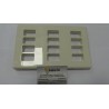 MARCO PARA 12 ELEMENTOS MARFIL 222X140