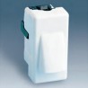 TAPA SALIDA DE CABLES ESTRECHO BLANCO NIEVE SIMON 27 PLAY 27801-34