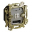 TAPA DIMMER PULSADOR Y AUX BRONCE 70919.13