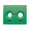 TAPA TOMA R/TV-SAT VERDE MINERVA 