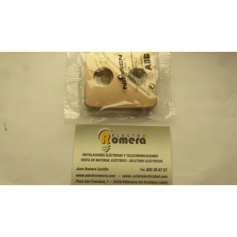Tapa para toma TV - r cobre 8250 CU