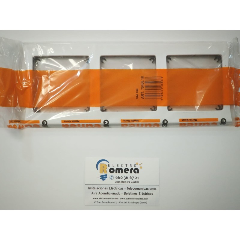 MARCO 3 ELEMENTOS HORIZONTAL BLANCO POLAR