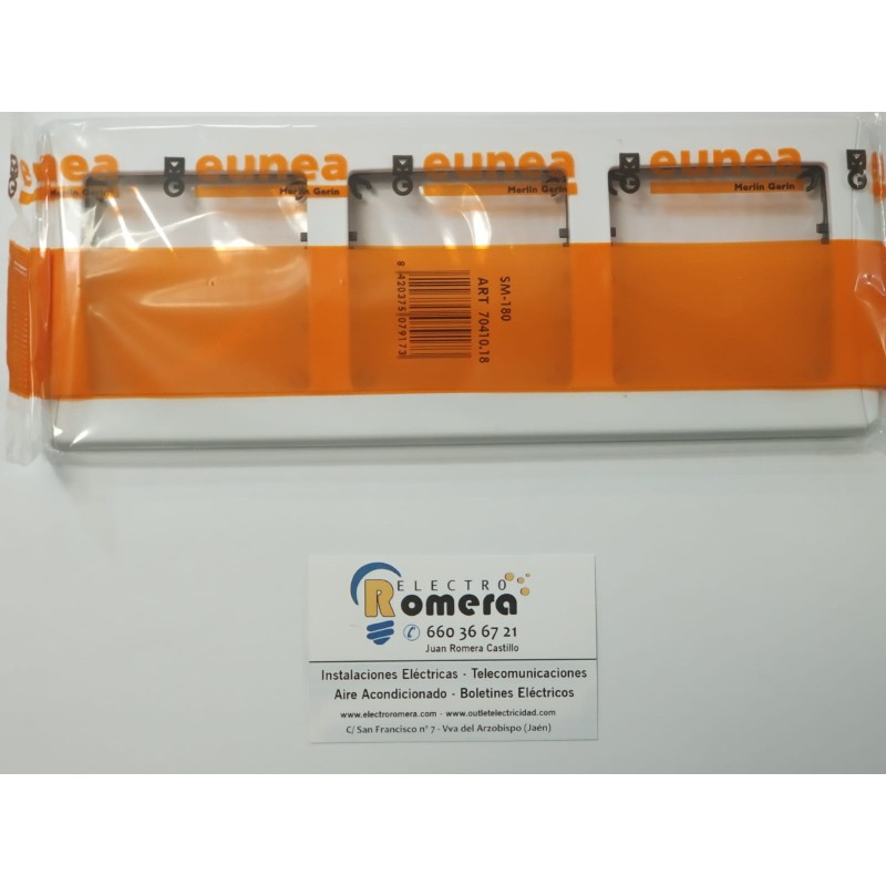 MARCO 3 ELEMENTOS HORIZONTAL BLANCO POLAR MONOBLOCK