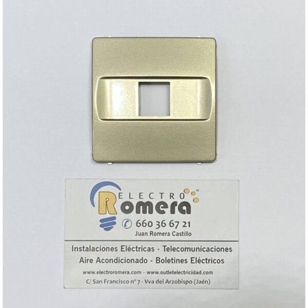 TAPA TOMA TELEFONO SM180 TITANIO 70993.22