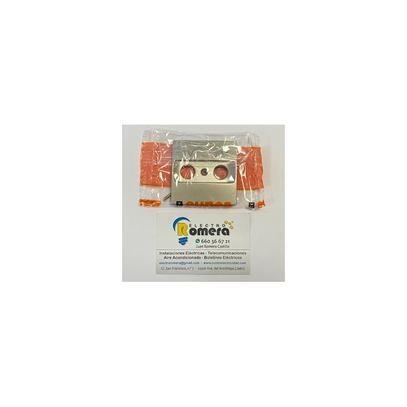 TAPA TV Y FM SM180 TITANIO 70950.22