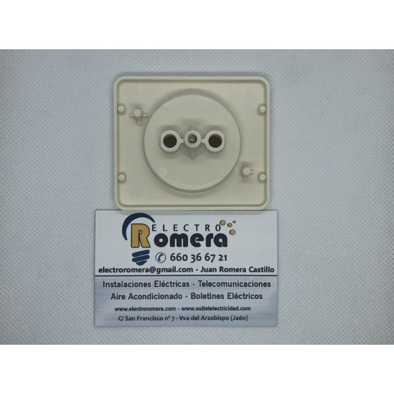 TAPA DE ENCHUFE BIPOLAR MARFIL SINTRA O PLUS 3 TAPA DE ENCHUFE BIPOLAR MARFIL SINTRA O PLUS