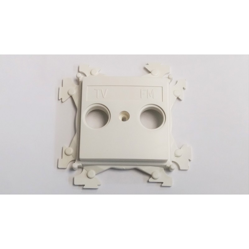 TAPA BLANCO MARFIL TV/FM SM 100