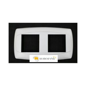 PLACA 2 ELEMENTO HORIZONTAL SM 100 MASTER MARFIL 40464.25