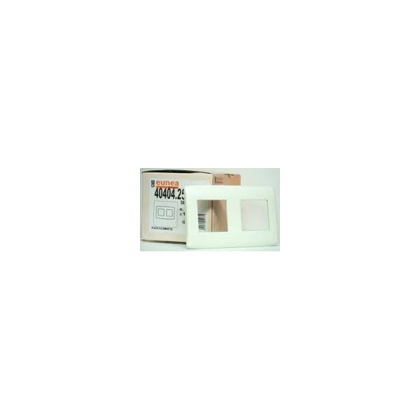 PLACA DE 2 ELEMENTOS MARFIL SM100