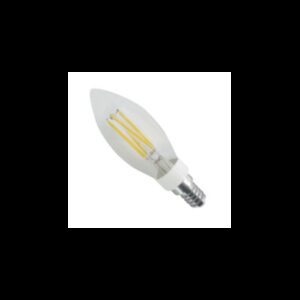 BOMBILLA LIGHTED VELA FLAMA CON FILAMENTO LED E14 3000 K 4 W