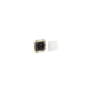 TAPA TOMA DE TELEFONO BLANCA SM 100 40993.18
