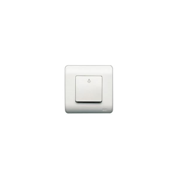 TECLA ANCHA PULSADOR LUZ BEIGE