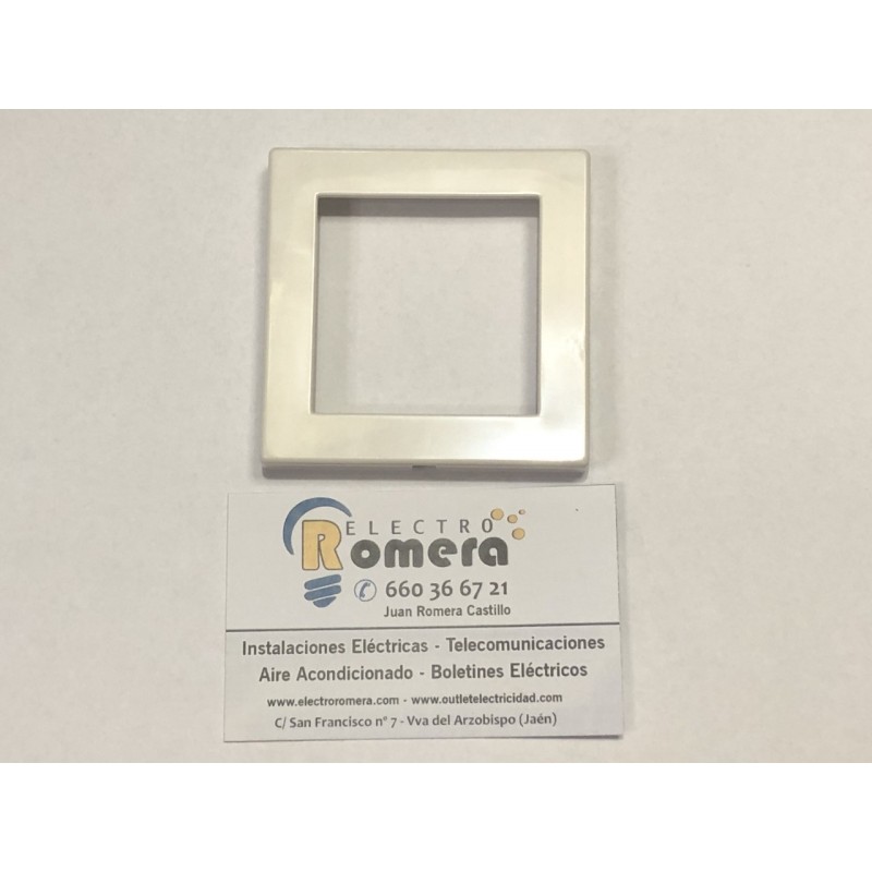 PLACA INTERMEDIA 2 MODULOS BLANCO 47412.02