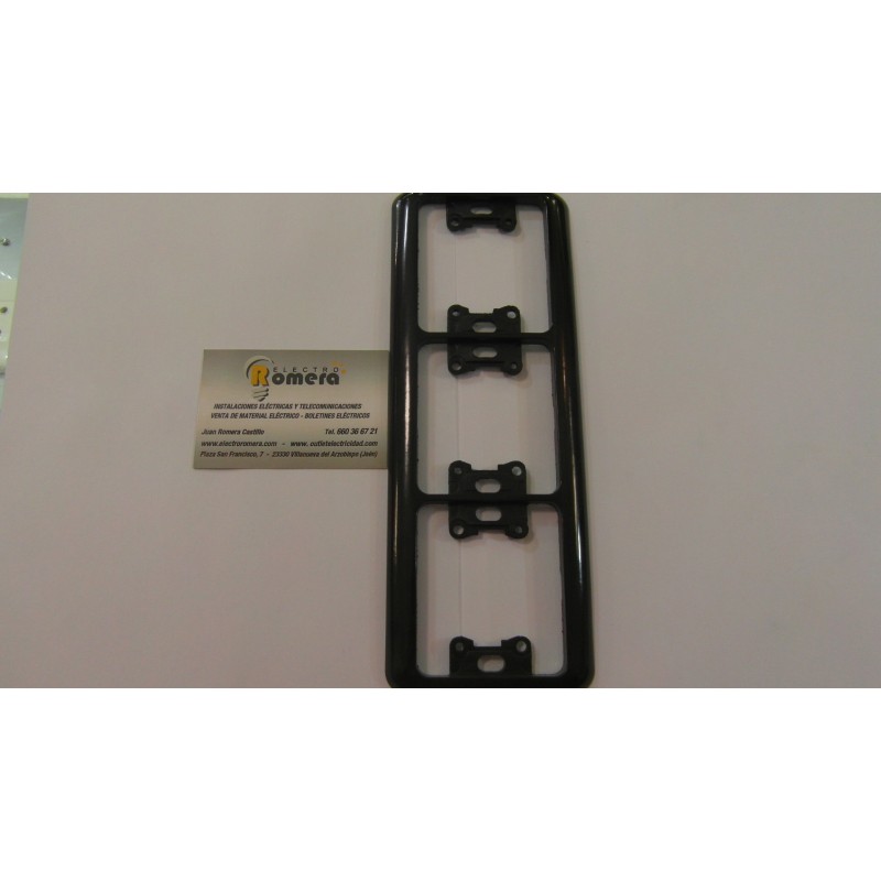 MARCO 3 ELEMENTO HORIZONTAL CASTAÑO OSCURO SINTRA PLUS