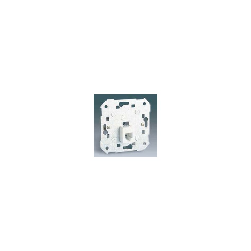 Toma telefónica con 4 contactos RJ11 blanco 75480-30