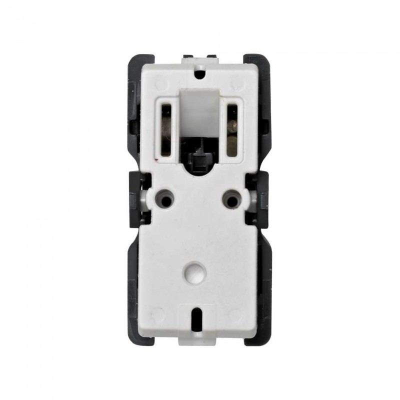 Conmutador 10 AX 250V~ de medio elemento con sistema de embornamiento rápido Simon 82 Centralizaciones 75211-69