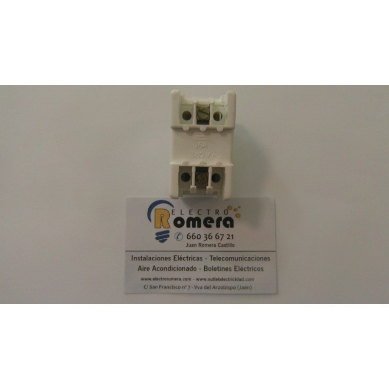 INTERRUTOR I 16A BL EUROPOLI UNIPOLAR 16 A 380 V 3000-B
