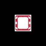 PIEZA INTERMEDIA SIMON 75 COLOR ROJO 75903-39