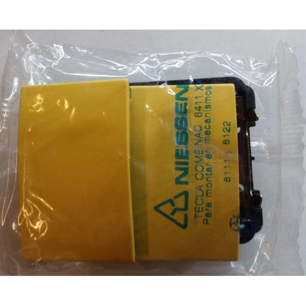 TECLA DOBLE INTERRUPTOR-CONMUT 8411 ML 1 TECLA DOBLE INTERRUPTOR-CONMUT 8411 ML