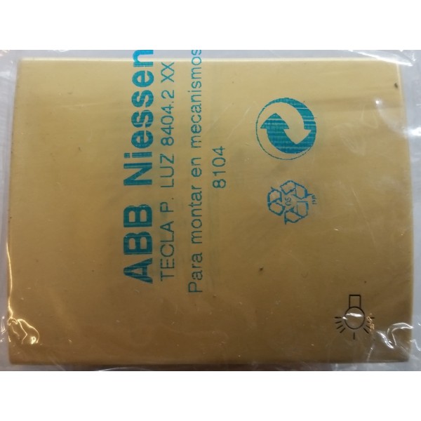 Tecla pulsador con símbolo timbre