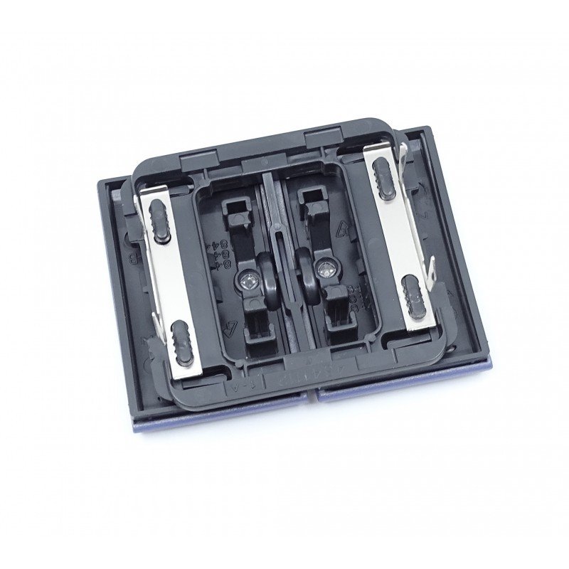 Tecla para Doble Interruptor-Conmutador-Pulsador Niessen Olas 8411 AC