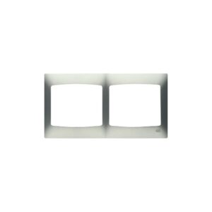 PLACA 2 ELEMENTOS HORIZONTAL GRIS SOMBRA BJC CORAL 21002-GS