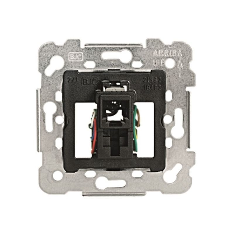 TOMA TELEFONO 6 CONTACTOS RJ 11 EMB. TORNILLO