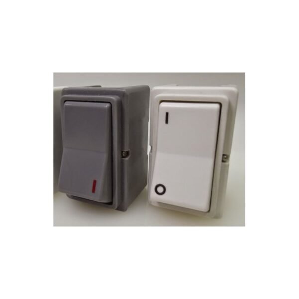 INTERRUPTOR II BIPOLAR 16A 380V GRIS 3001 1 INTERRUPTOR II BIPOLAR 16A 380V GRIS 3001