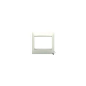 PLACA 4 ELEMENTOS HORIZONTAL BLANCO