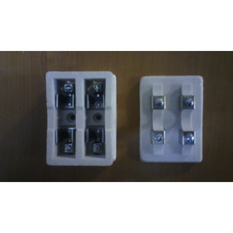 CAJA + TAPA CORTOCIRCUITO 15A 250V PORCELANA