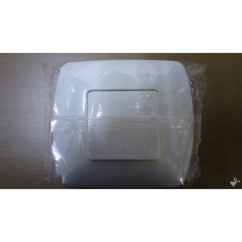 CONMUTADOR UNIPOLAR CON PLACA BLANCO