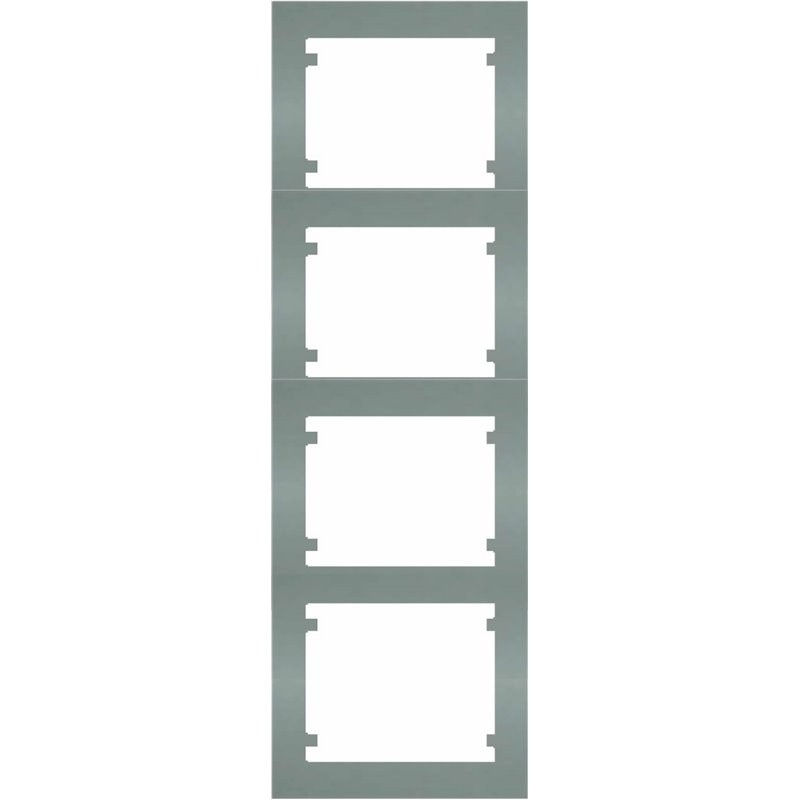 MARCO 4 ELEMENTOS VERTICAL ALUMINIO MERCURIO