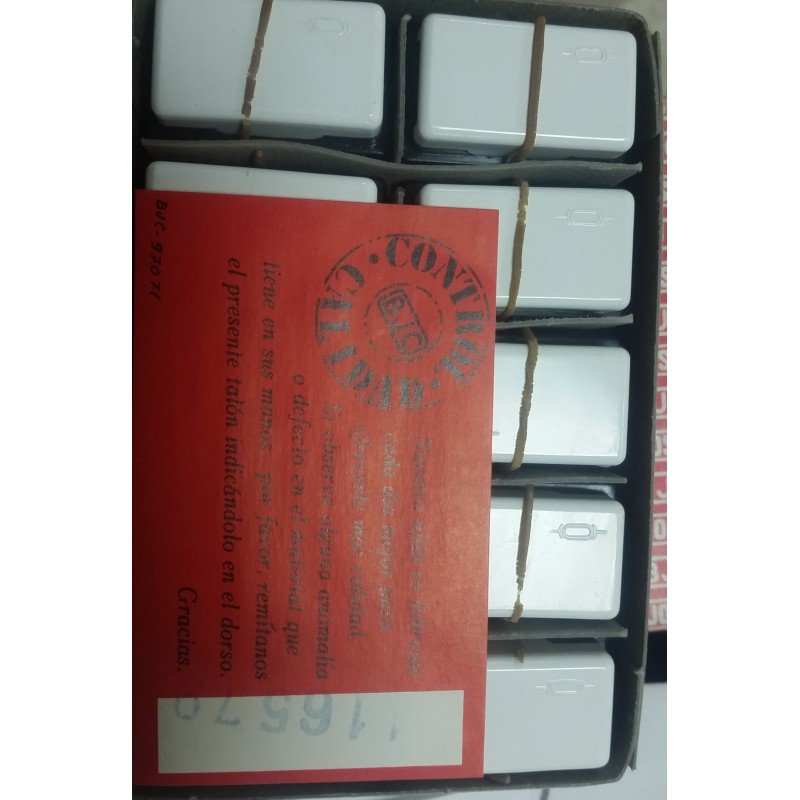 PORTAFUSIBLE CORTACIRCUITO I BLANCO METROPOLIS/EUNEA 3037-B UNIPOLAR