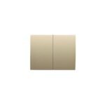 Tecla doble interruptor conmutador Niessen 8411ar arena olas Tecla doble interruptor conmutador Niessen 8411ar arena olas