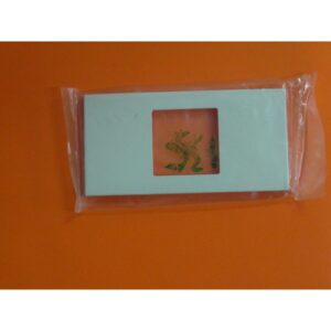 Placa rectangular blanco 135