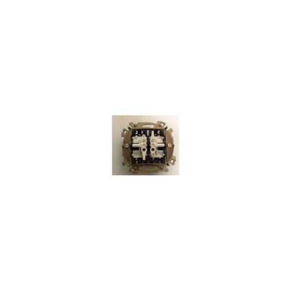 Doble  conmutador 10 A 30104.99 con garras