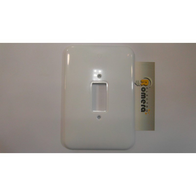 Placa Rectangular Blanca 171