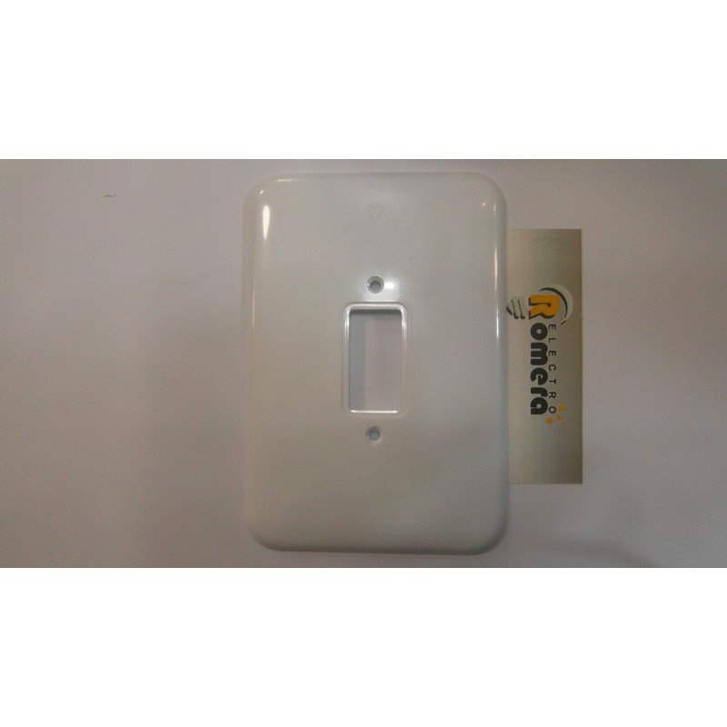 Placa Rectangular Blanca 171