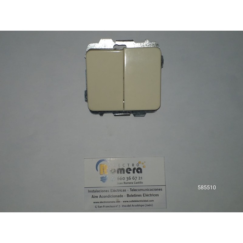 51623711F MARFIL DOBLE INTERRUPTOR