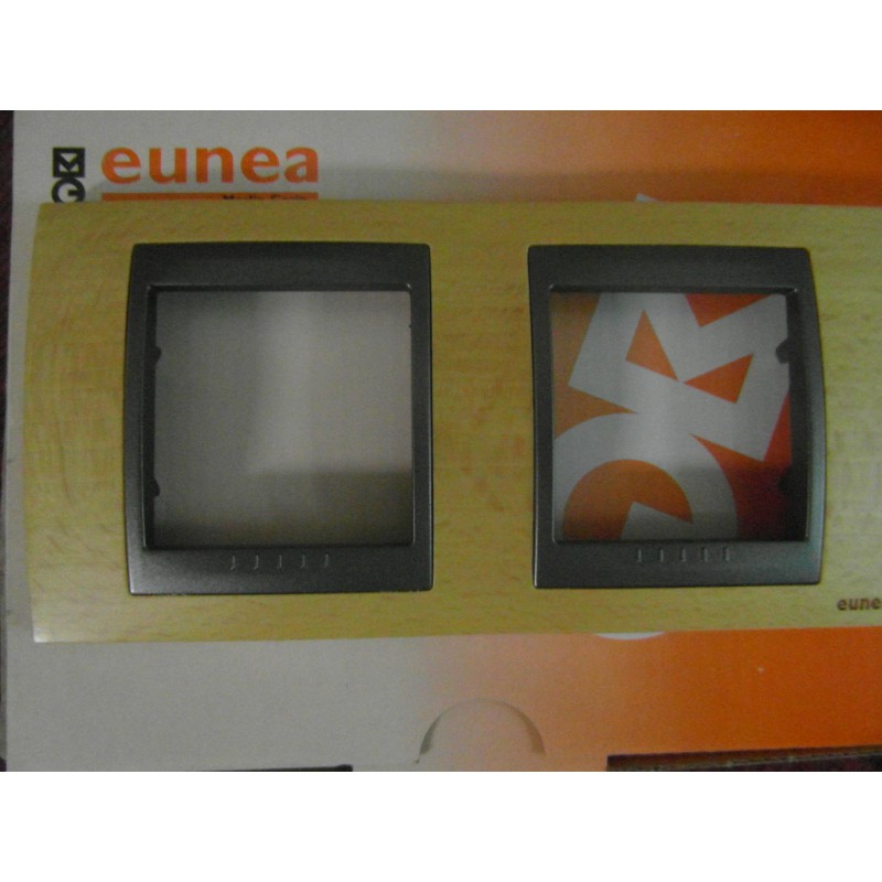 MARCO DE 2 ELEMENTOS HAYA NATURAL/GRAFITO U66.004.2M1