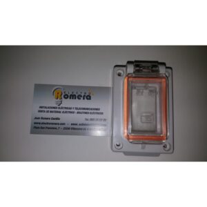TAPA TRASCUADRO PARA 1 ELEMENTO