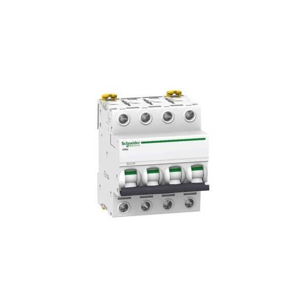 GENERAL ELECTRIC Interruptor  magnetotermico  PC60 4P 16A cur.C 6KA (2mod.)