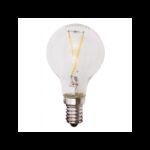 Bombilla 4w 4000k Led Filamento Esferica Clara E14 400lm 45x65